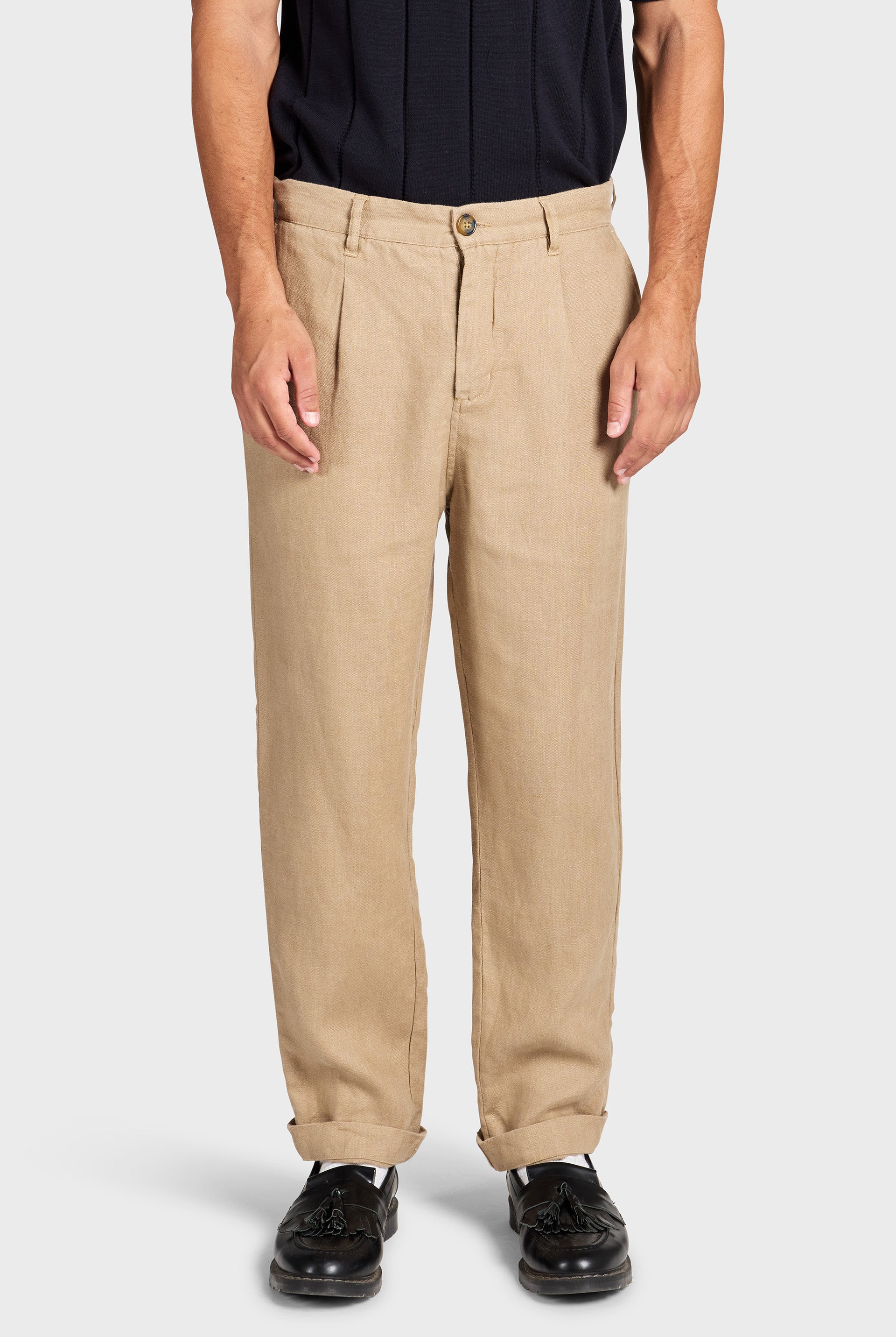 Dean Linen Chino — Men's Chinos | Academy Brand
