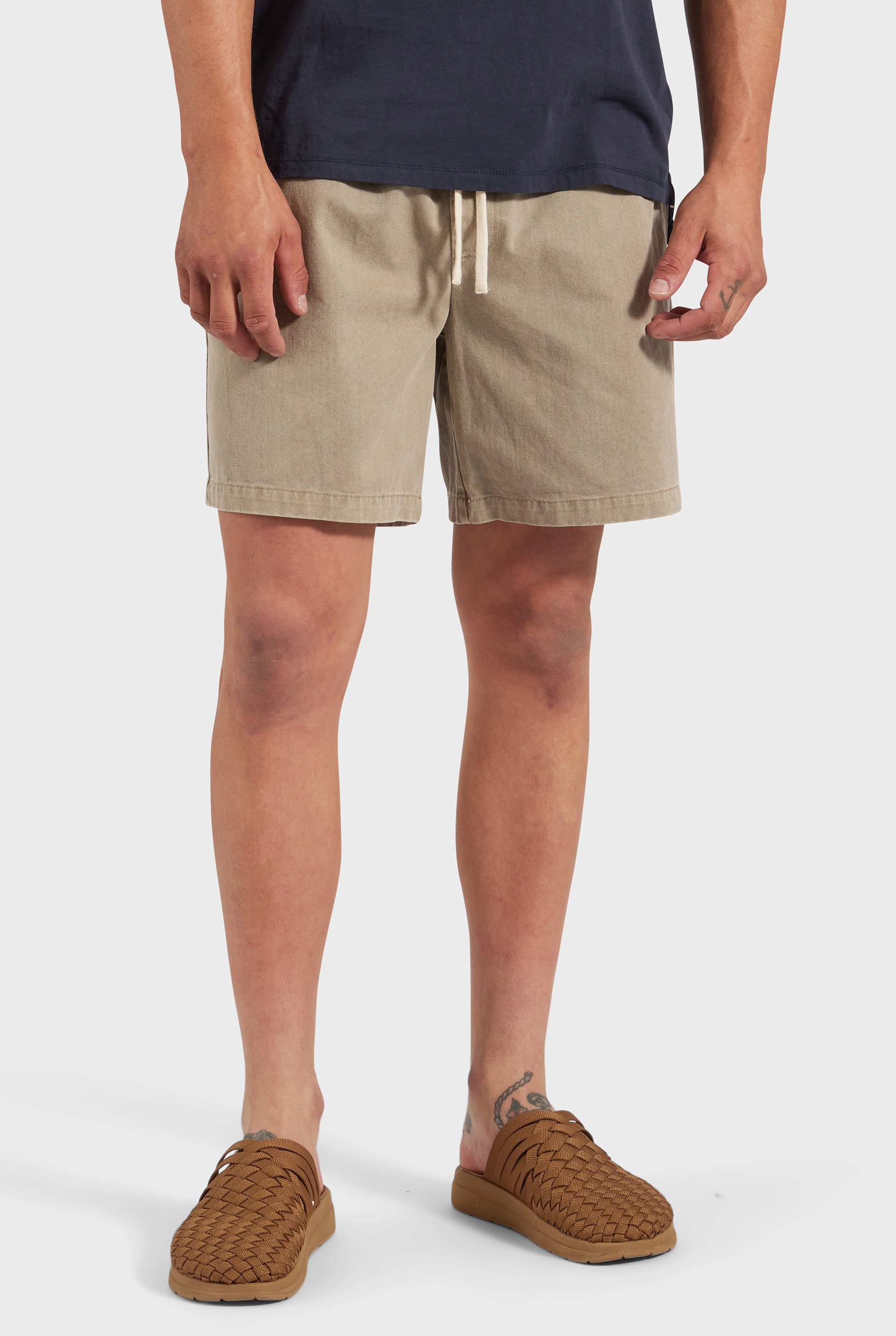 Cozy Shorts - Sand Stone