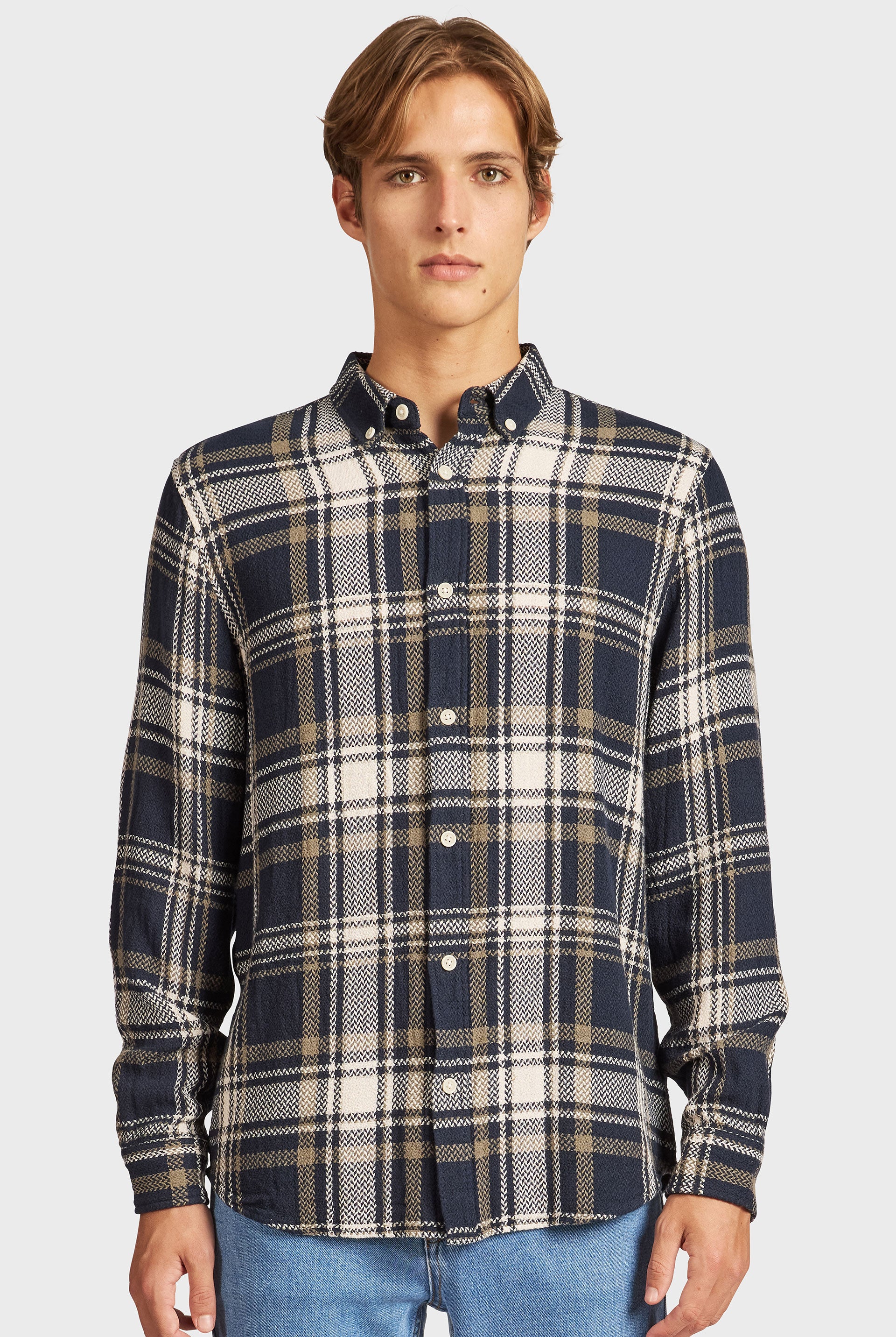 トップス anuke Check Over Shirts 81+XHkMwHAL._UY1000_.jpg