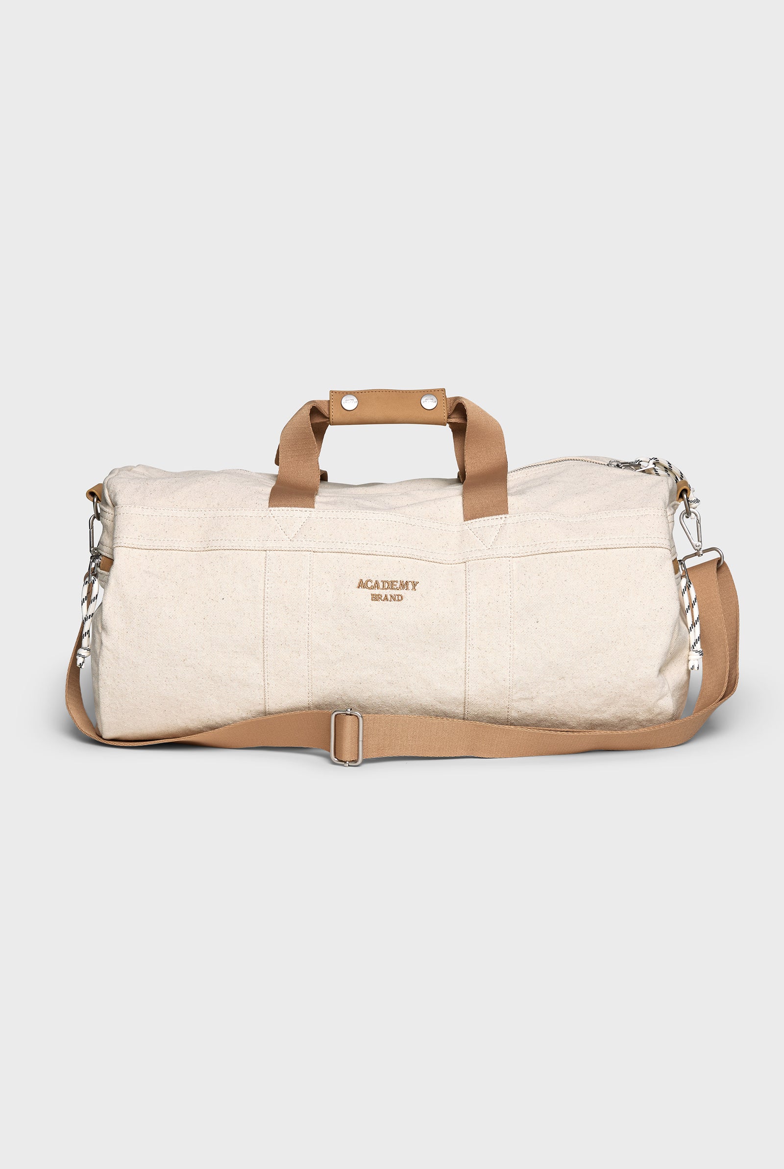 Academy Canvas Duffle Bag in Natural | Academy Brand