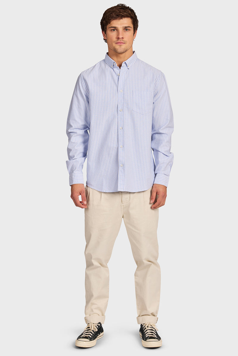 Dillon Stripe Oxford Shirt