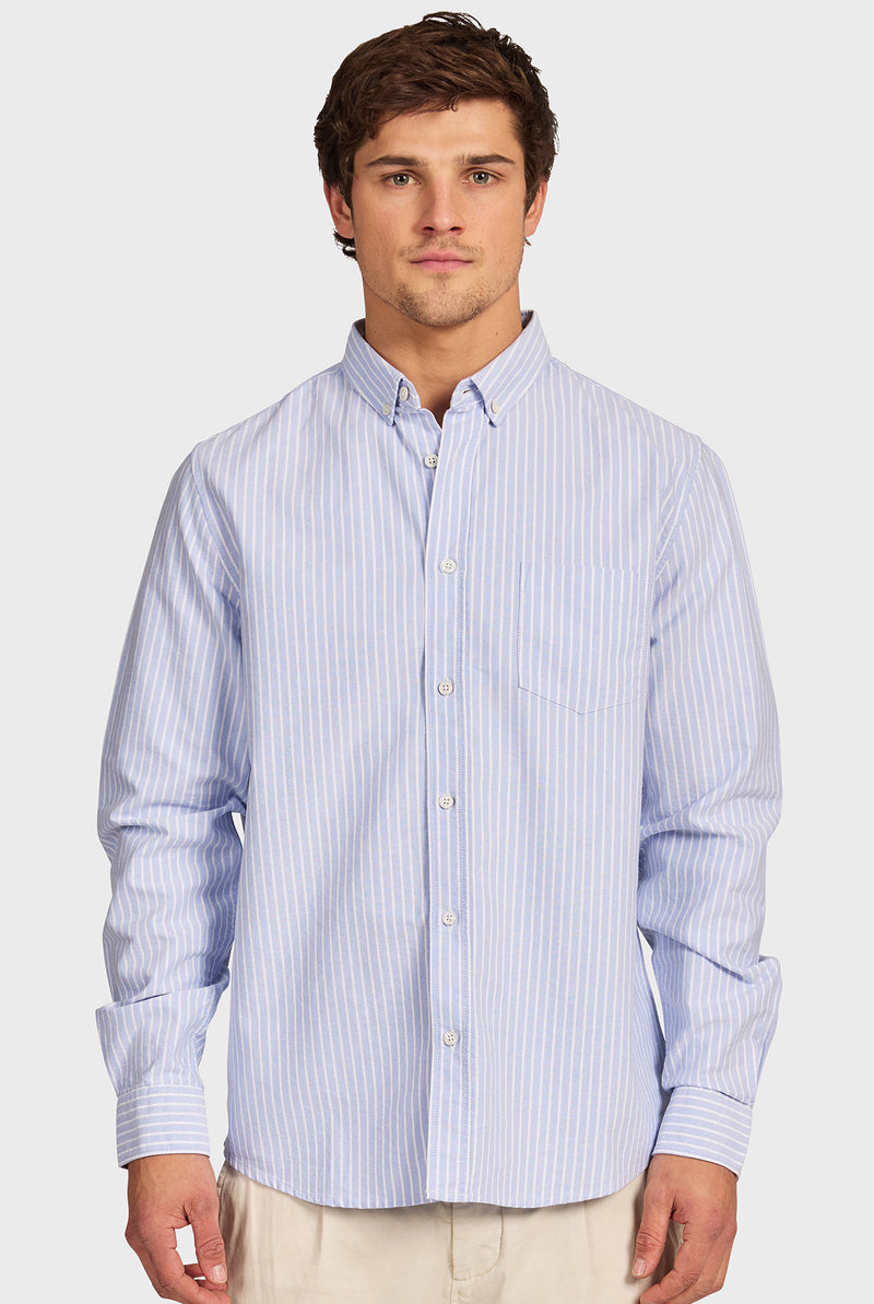 Dillon Stripe Oxford Shirt