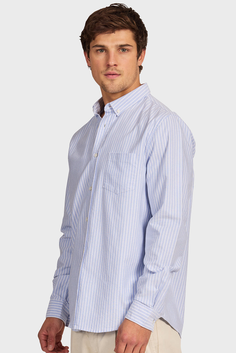 Dillon Stripe Oxford Shirt