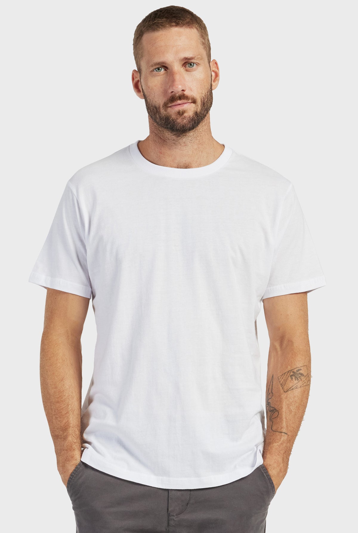 Acad Basic Crew — Essential Cotton Tee | Academy Brand
