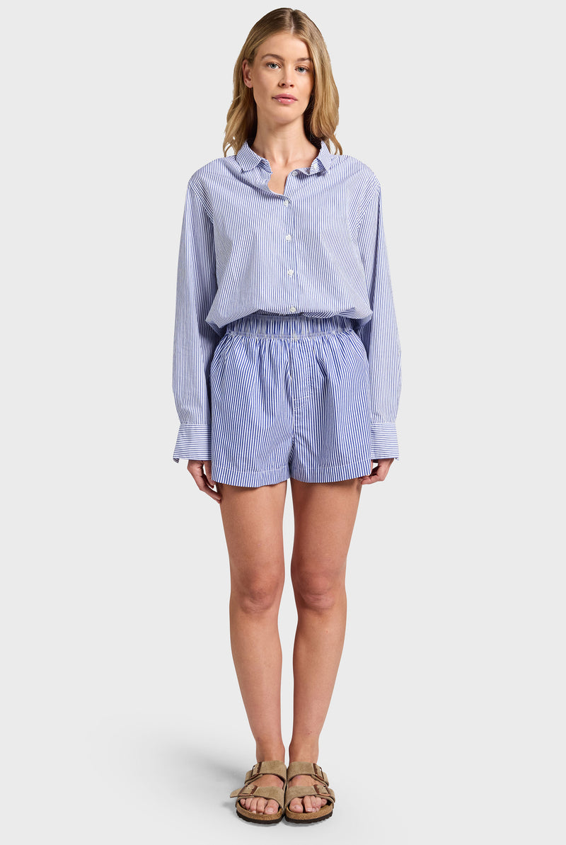 Alma Stripe Poplin Shirt