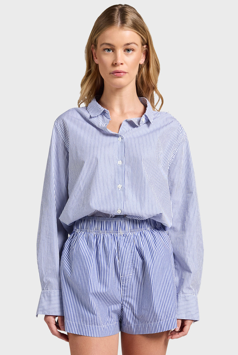 Alma Stripe Poplin Shirt