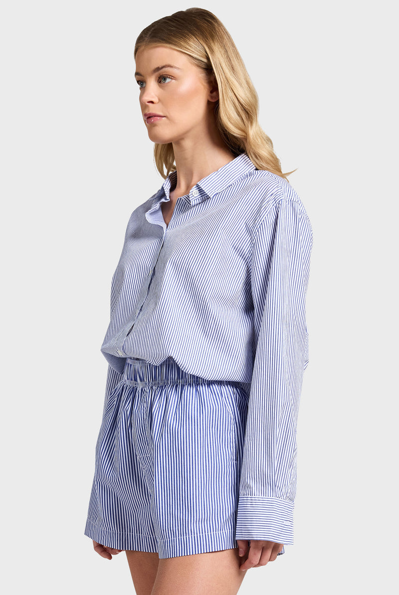 Alma Stripe Poplin Shirt