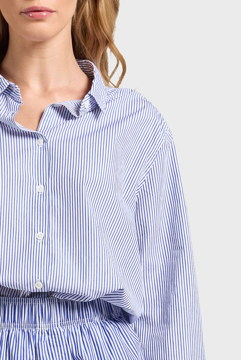 Alma Stripe Poplin Shirt