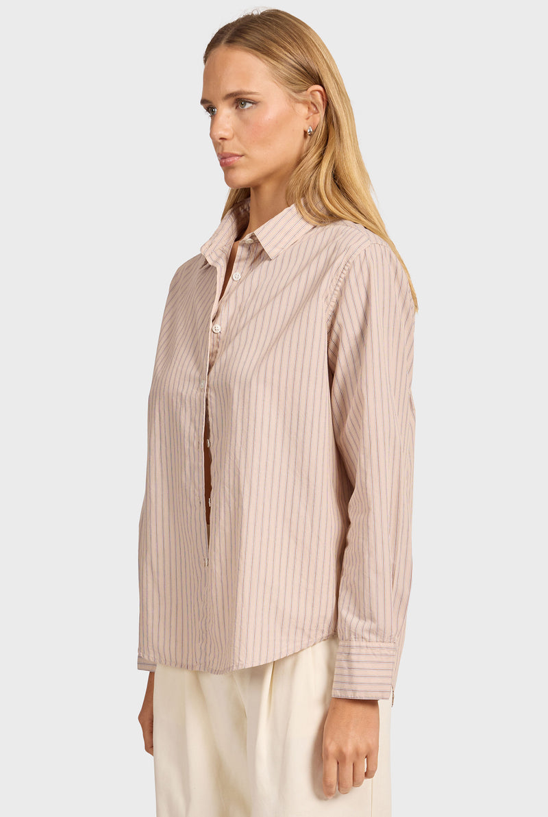 Alma Stripe Poplin Shirt