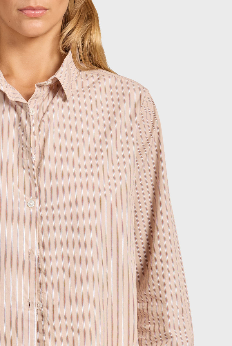 Alma Stripe Poplin Shirt