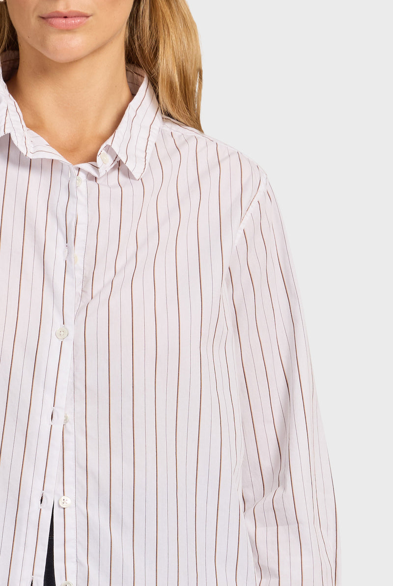 Alma Stripe Poplin Shirt