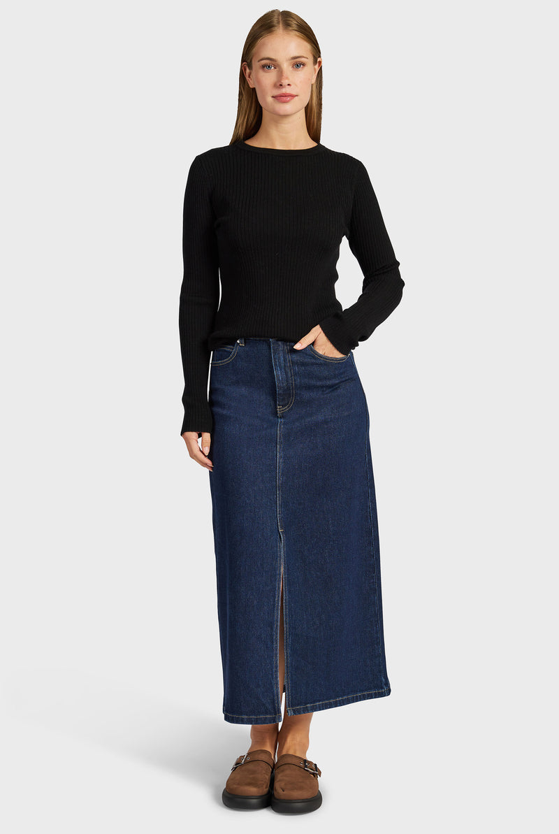 Austin Denim Skirt