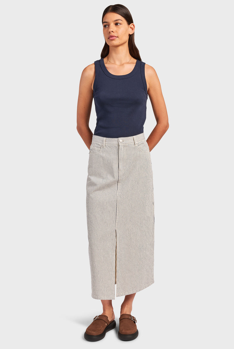 Austin Stripe Skirt