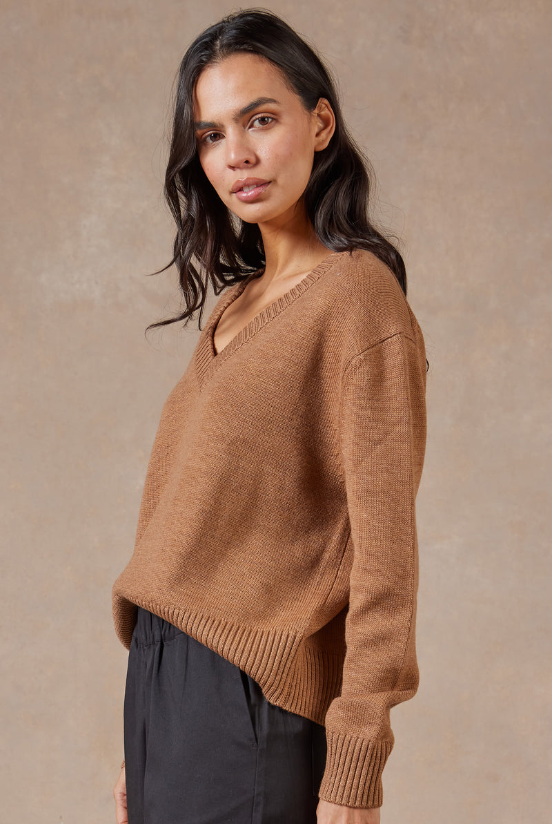 Academy Merino V-Neck