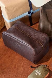 Academy Leather Dopp Kit