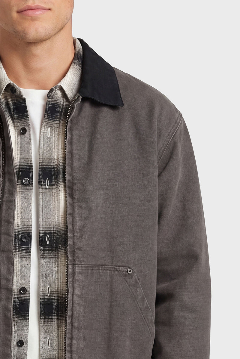 Bailey Ranch Jacket in Charcoal - Men's Outerwear | Academy Brand