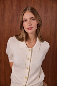 Billie Short Sleeve Knit Top