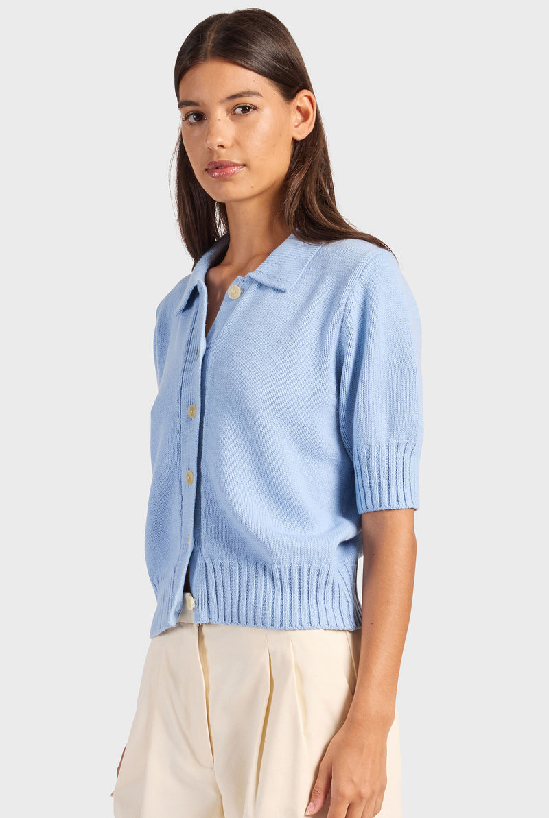 Billie Short Sleeve Knit Top