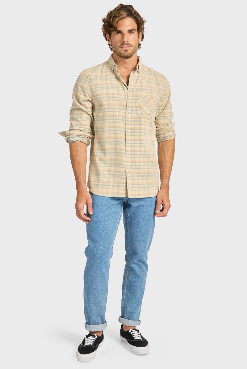 Bolton Check Cord Shirt
