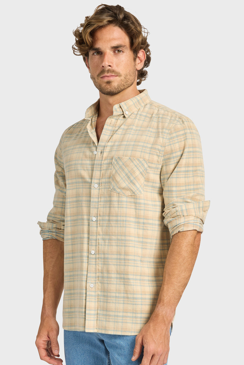 Bolton Check Cord Shirt