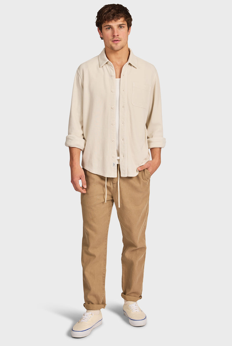 Carlos Cotton Waffle Shirt