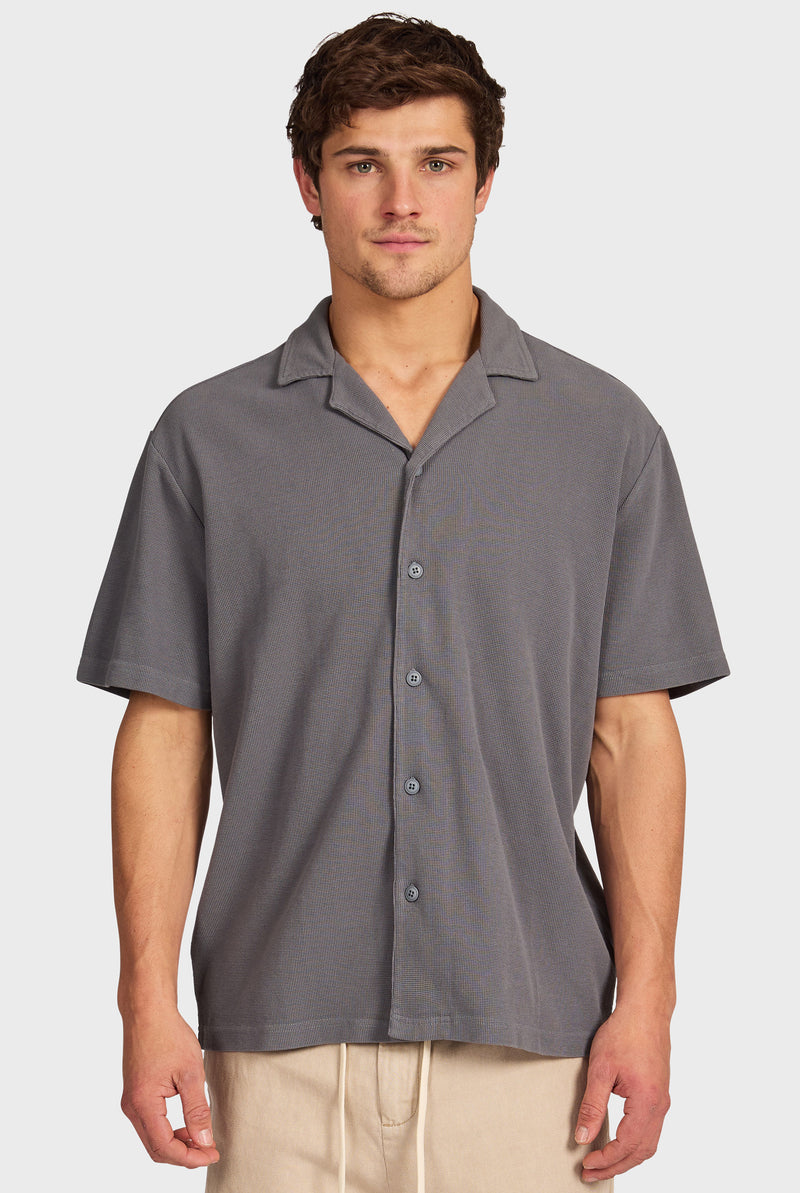 Carlos Cotton Waffle SS Shirt