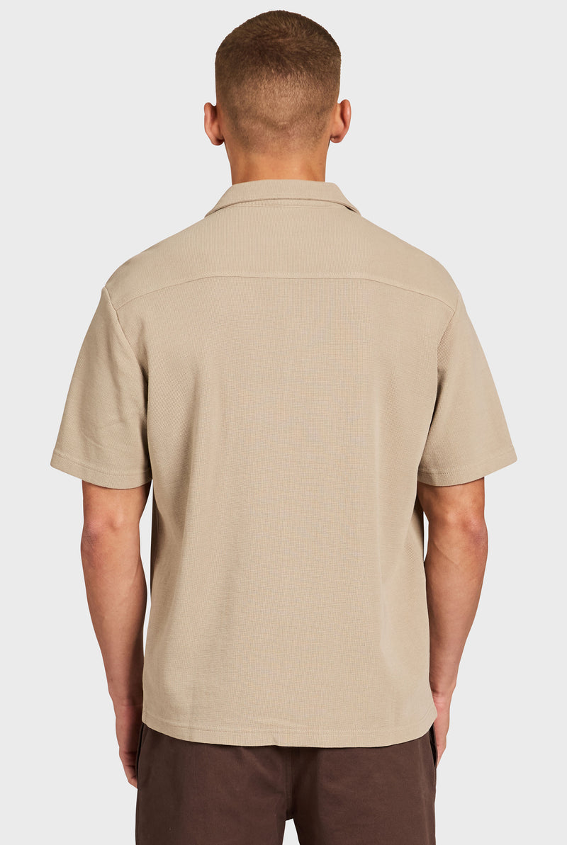 Carlos Cotton Waffle SS Shirt