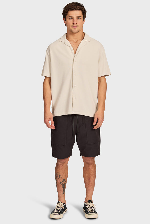 Carlos Cotton Waffle SS Shirt