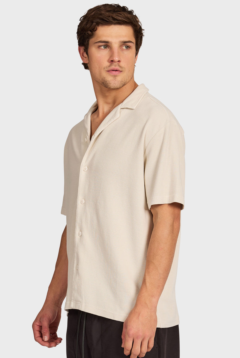 Carlos Cotton Waffle SS Shirt