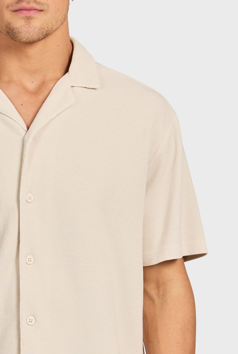 Carlos Cotton Waffle SS Shirt