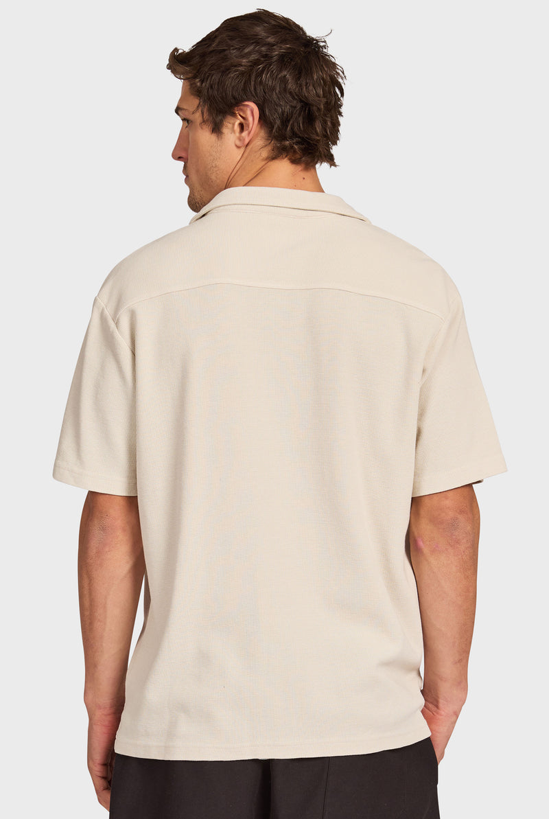 Carlos Cotton Waffle SS Shirt