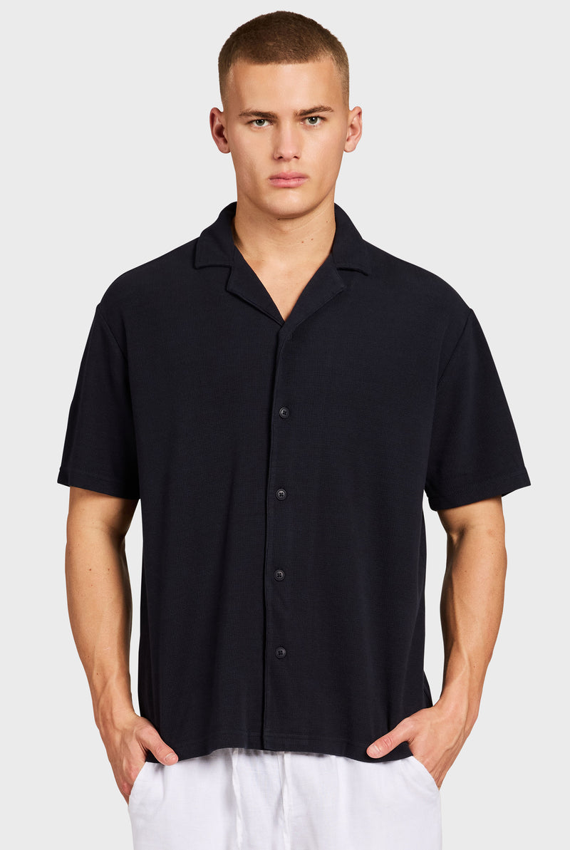 Carlos Cotton Waffle SS Shirt