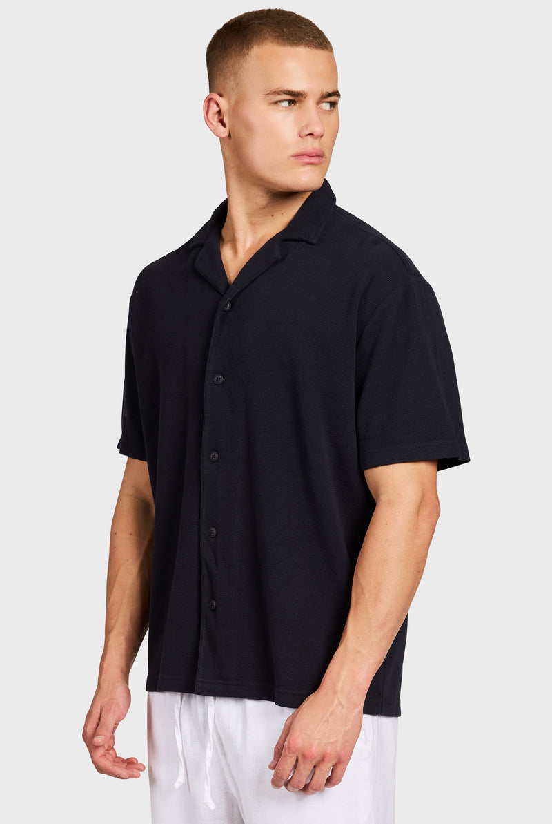 Carlos Cotton Waffle SS Shirt