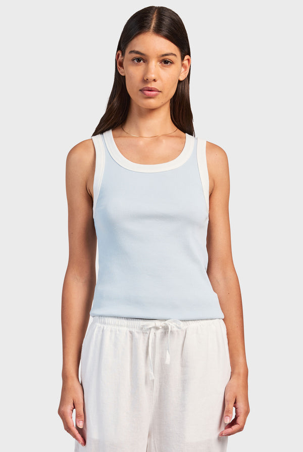 Contrast Rib Tank