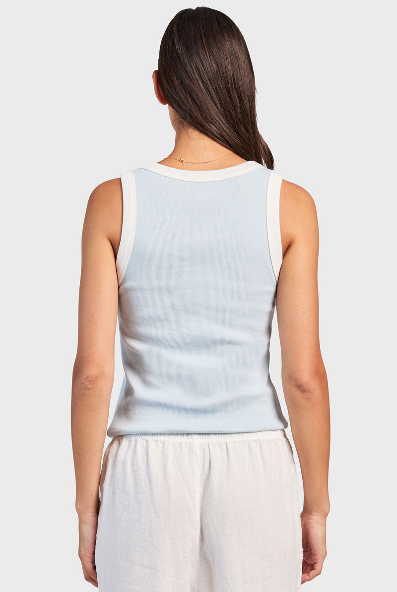 Contrast Rib Tank