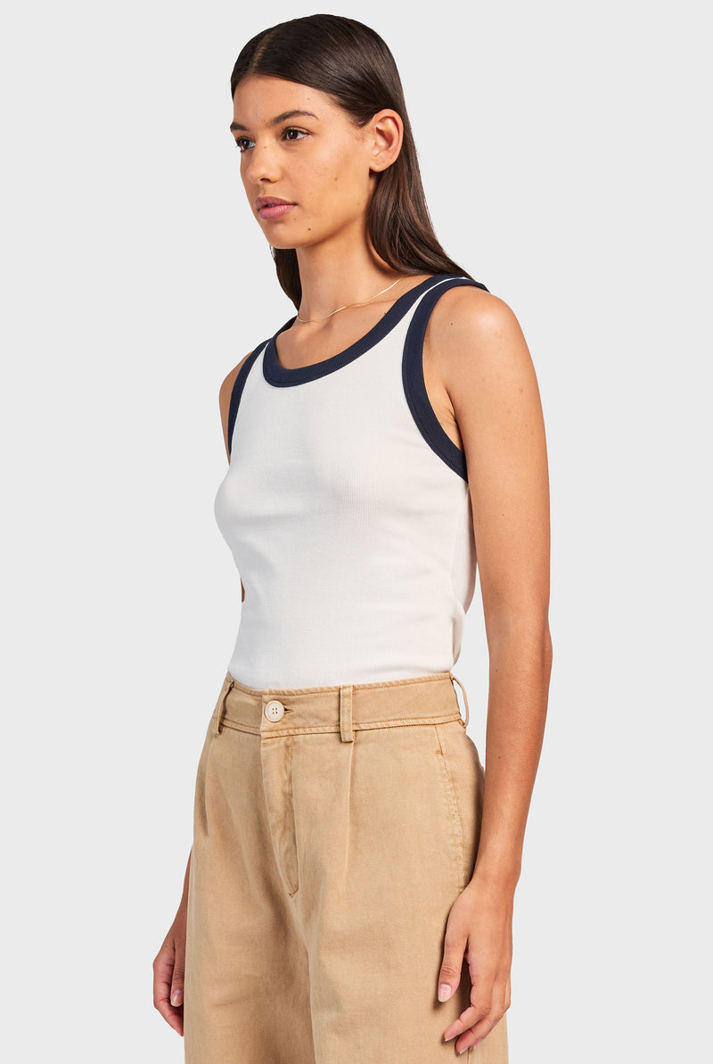 Contrast Rib Tank