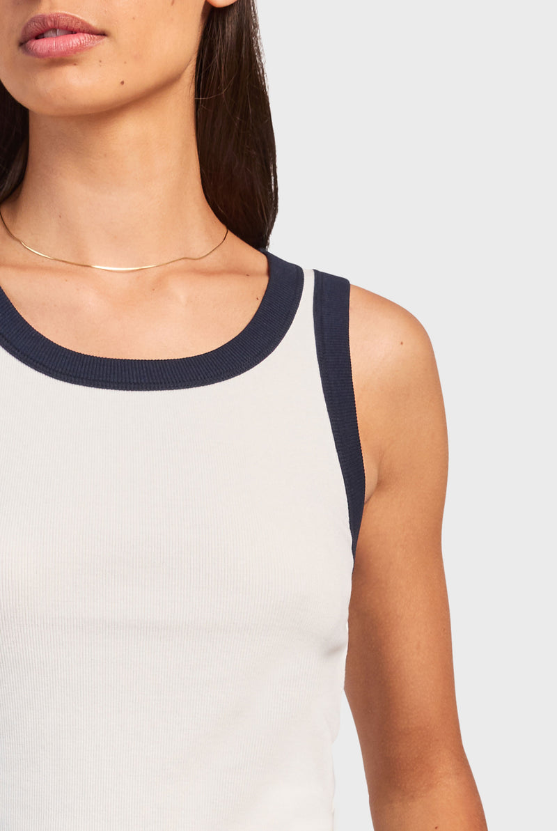 Contrast Rib Tank