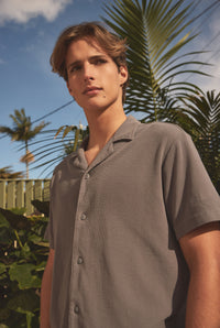 Carlos Cotton Waffle SS Shirt