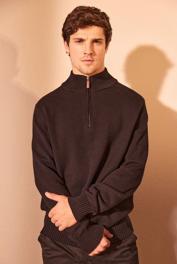 Clyde 1/4 Zip Knit