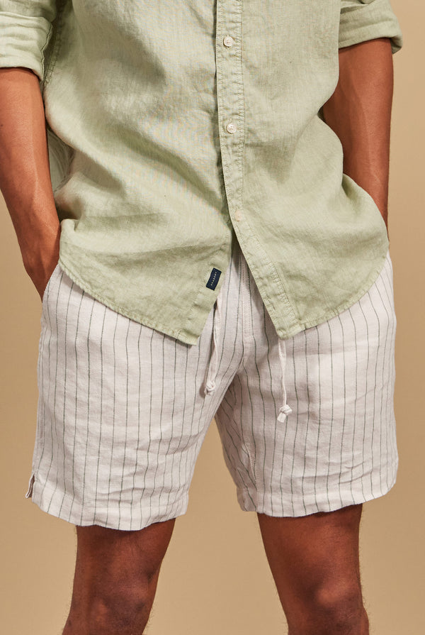 Mens Linen Shorts 18 - 5919