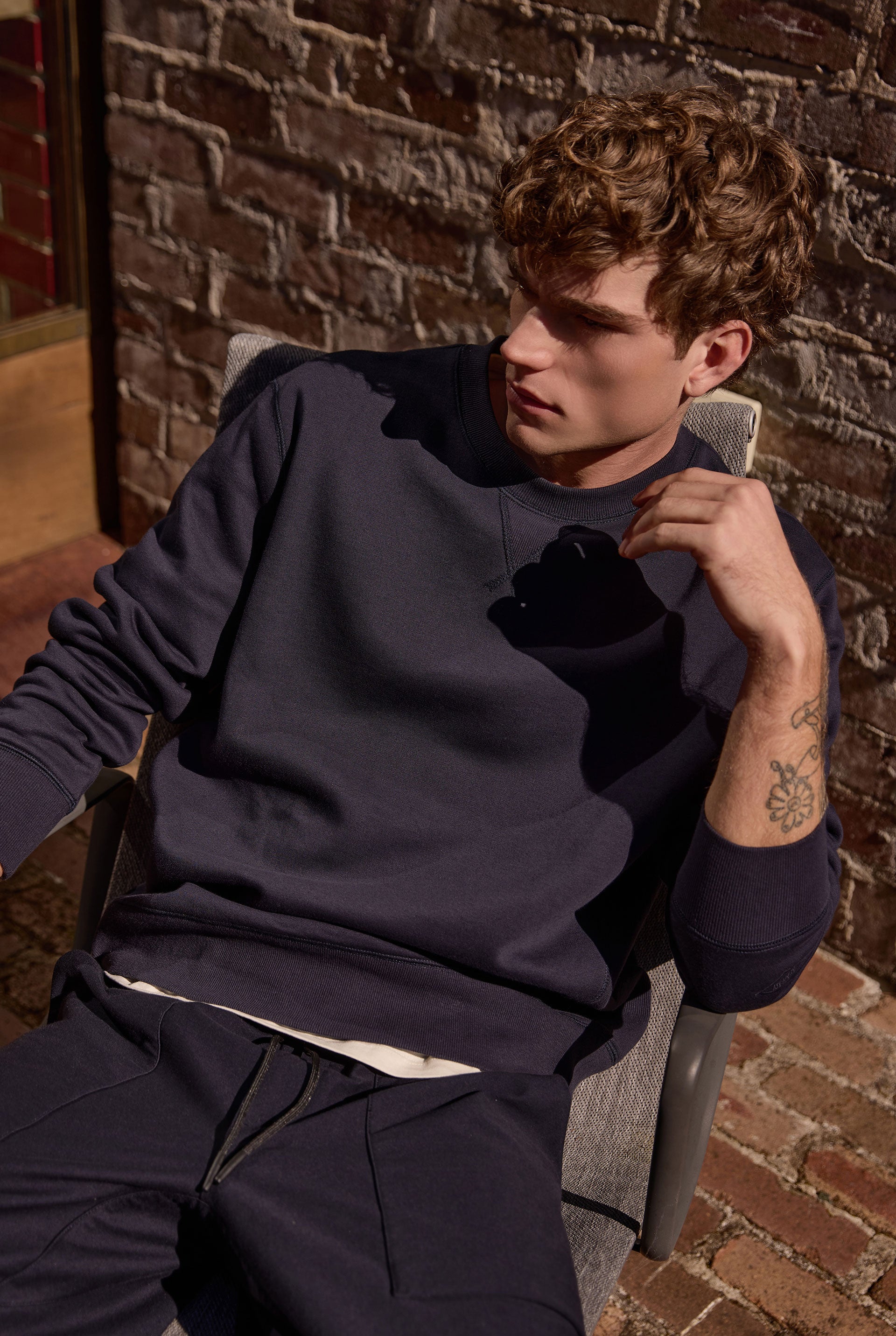Academy Crew Sweat - Men's Tops | Academy Brand