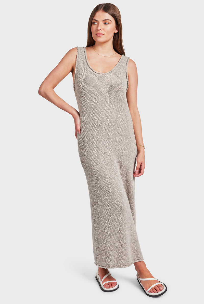 Daisy Boucle Knit Dress