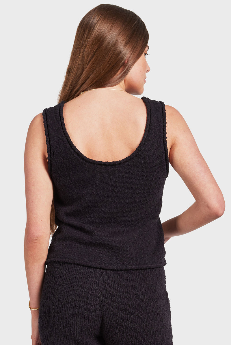 Daisy Boucle Knit Top