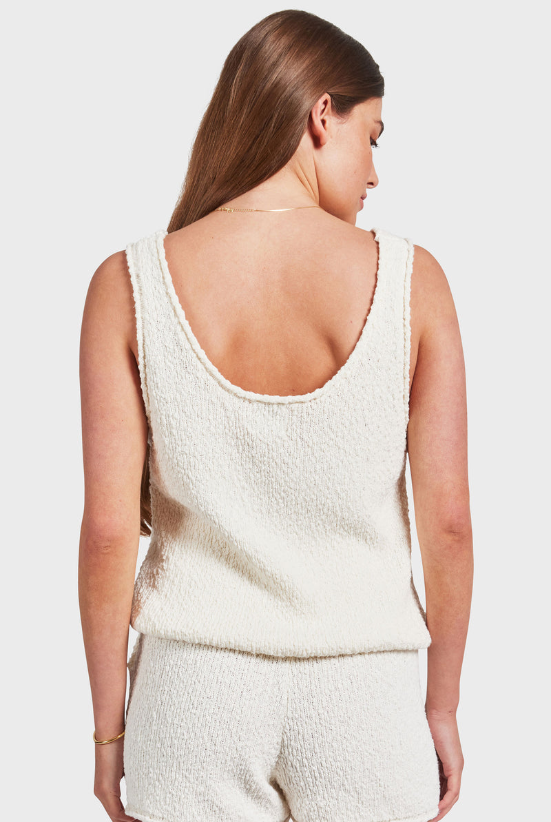 Daisy Boucle Knit Top