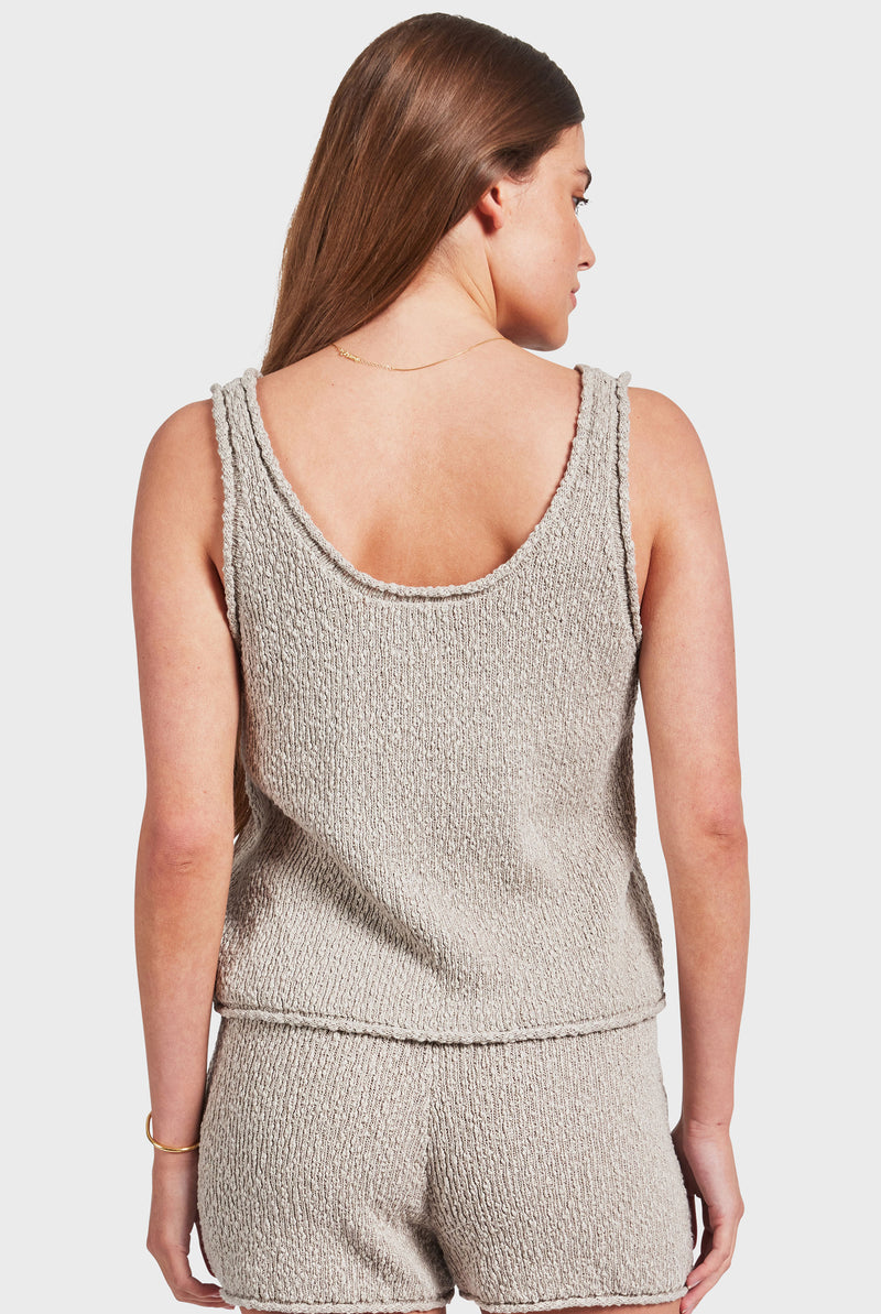 Daisy Boucle Knit Top