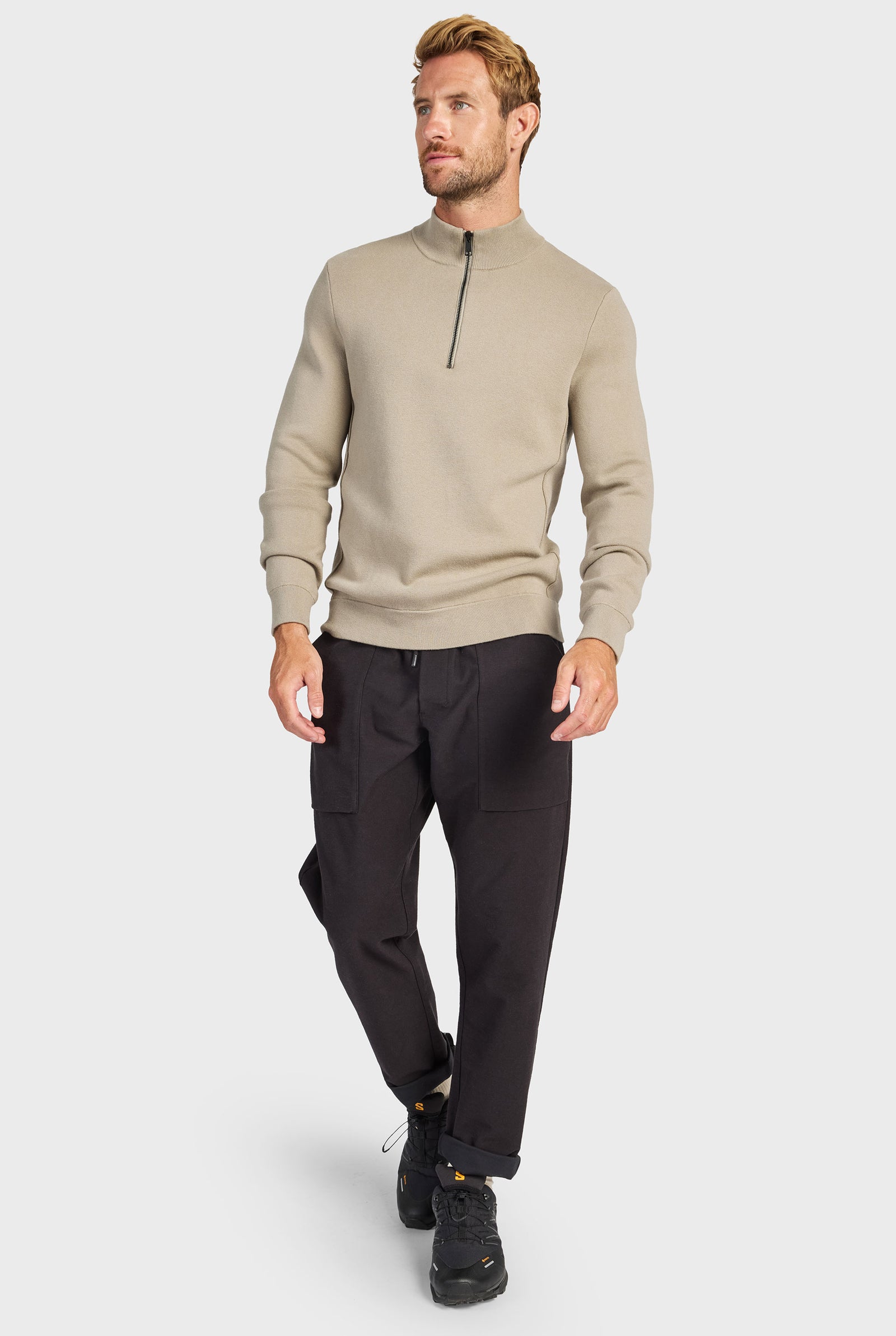 ★SCULPTOR★ Boucle Knit ZipUp Avocado SC23A215GR ZSUPPLY All Day Knit Jacket Avocado ZJ241623 - LA Trends Addict