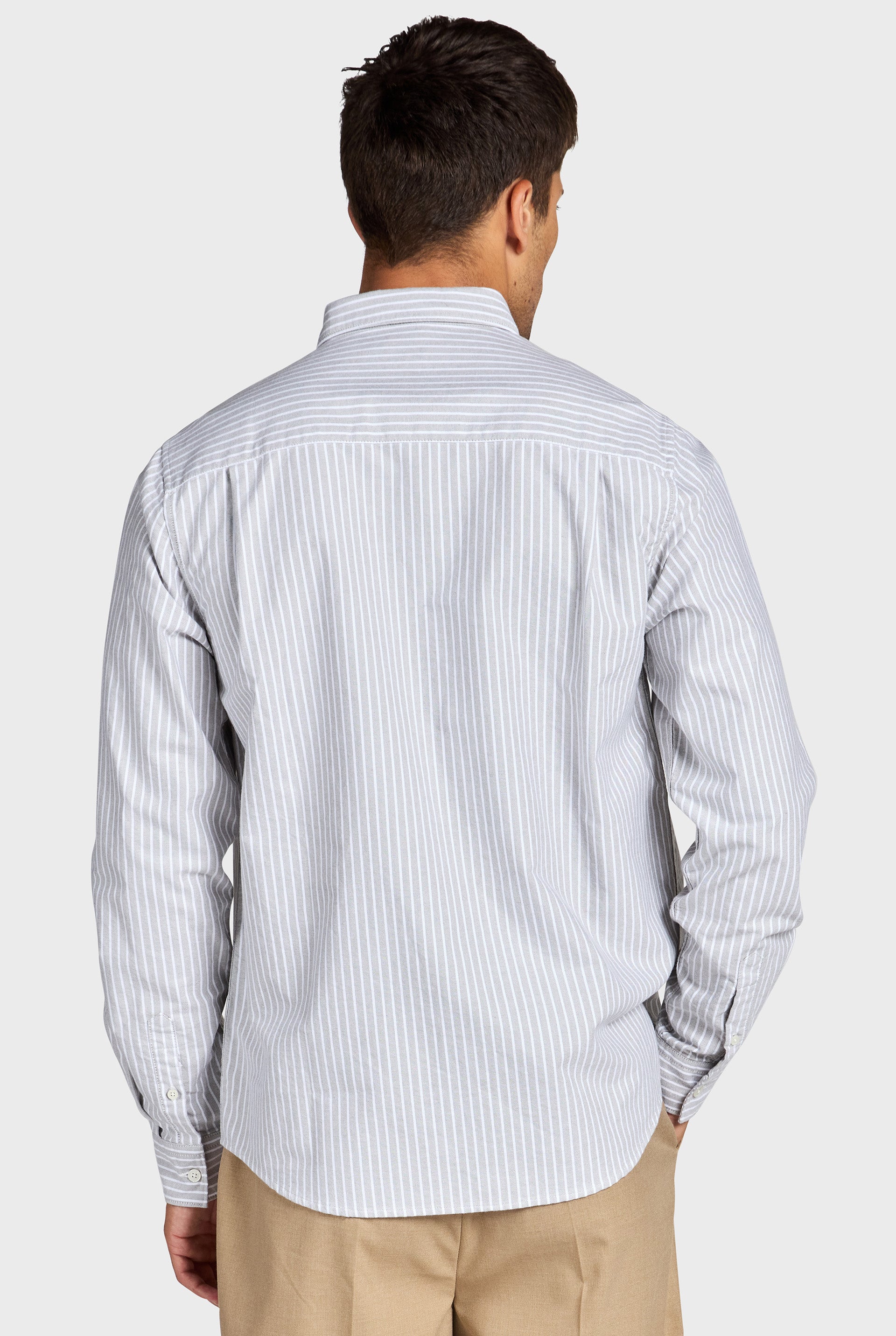 Dillon Stripe Oxford Shirt — Cotton Oxford Shirt | Academy Brand