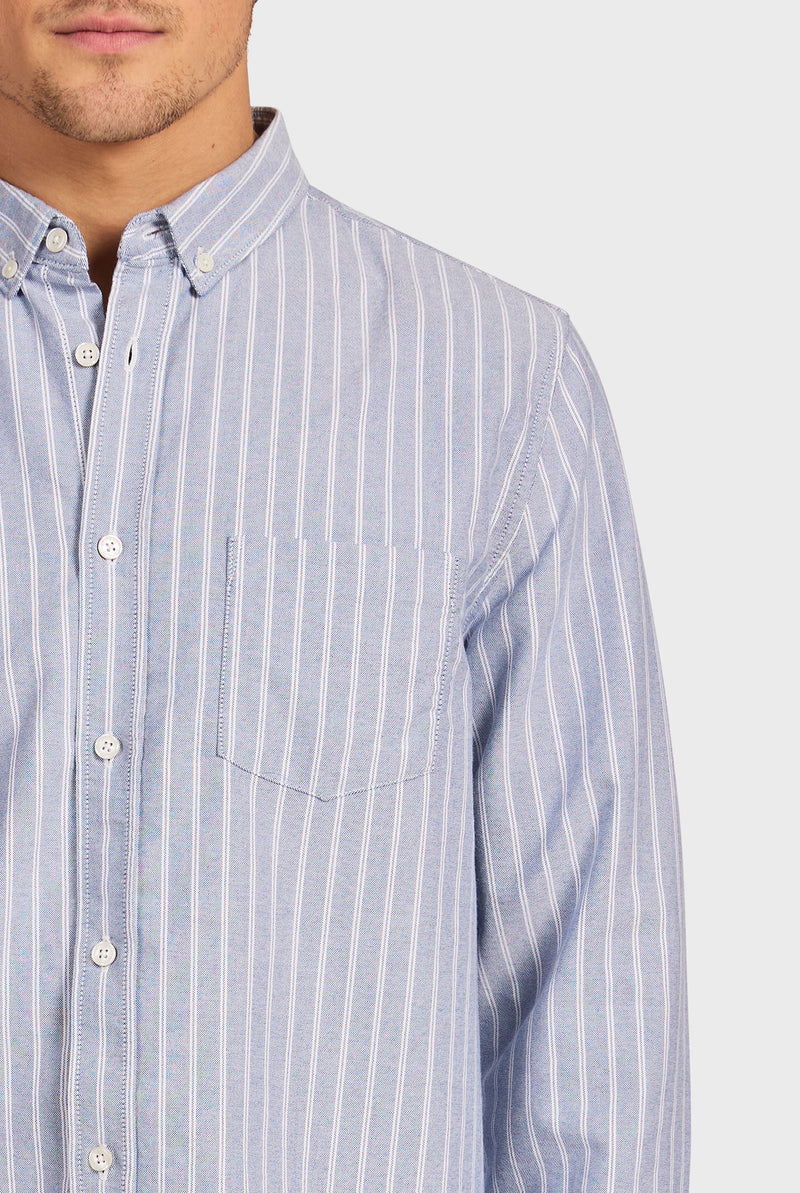 Dillon Stripe Oxford Shirt
