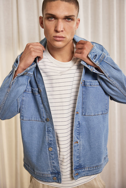 Denison Denim Jacket — Denim Jacket | Academy Brand