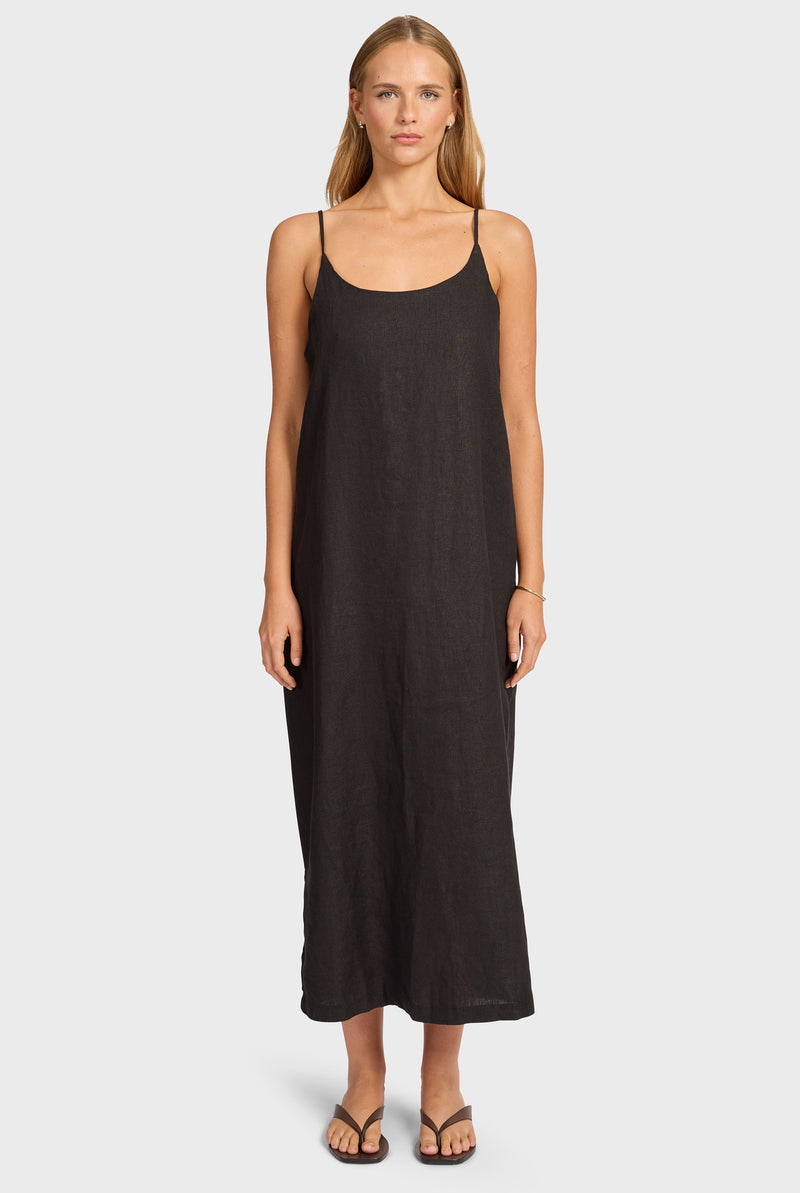 Essential Linen Slip Dress